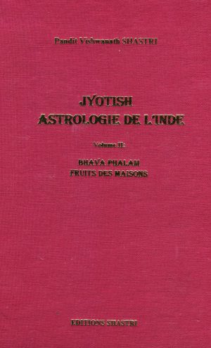 Jyotish l'Astrologie de l'Inde Vol 2 II Couverture