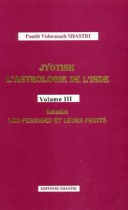 Jyotish l'Astrologie de l'Inde Vol 3 III Couverture