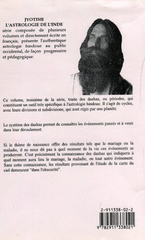 Jyotish l'Astrologie de l'Inde Vol 3 III Verso